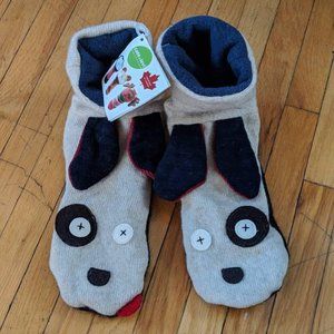BNWT Adult Puppy Sock Slippers 🐕 By Cate & Levi